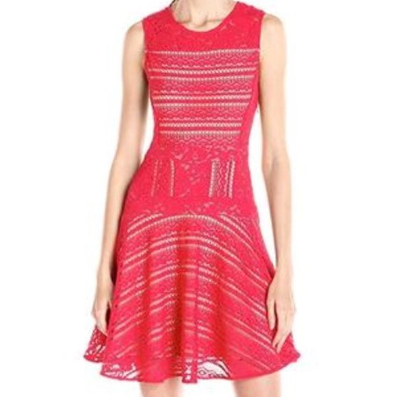BCBG Summer Dress - Red - Size Small - Picture 1 of 4
